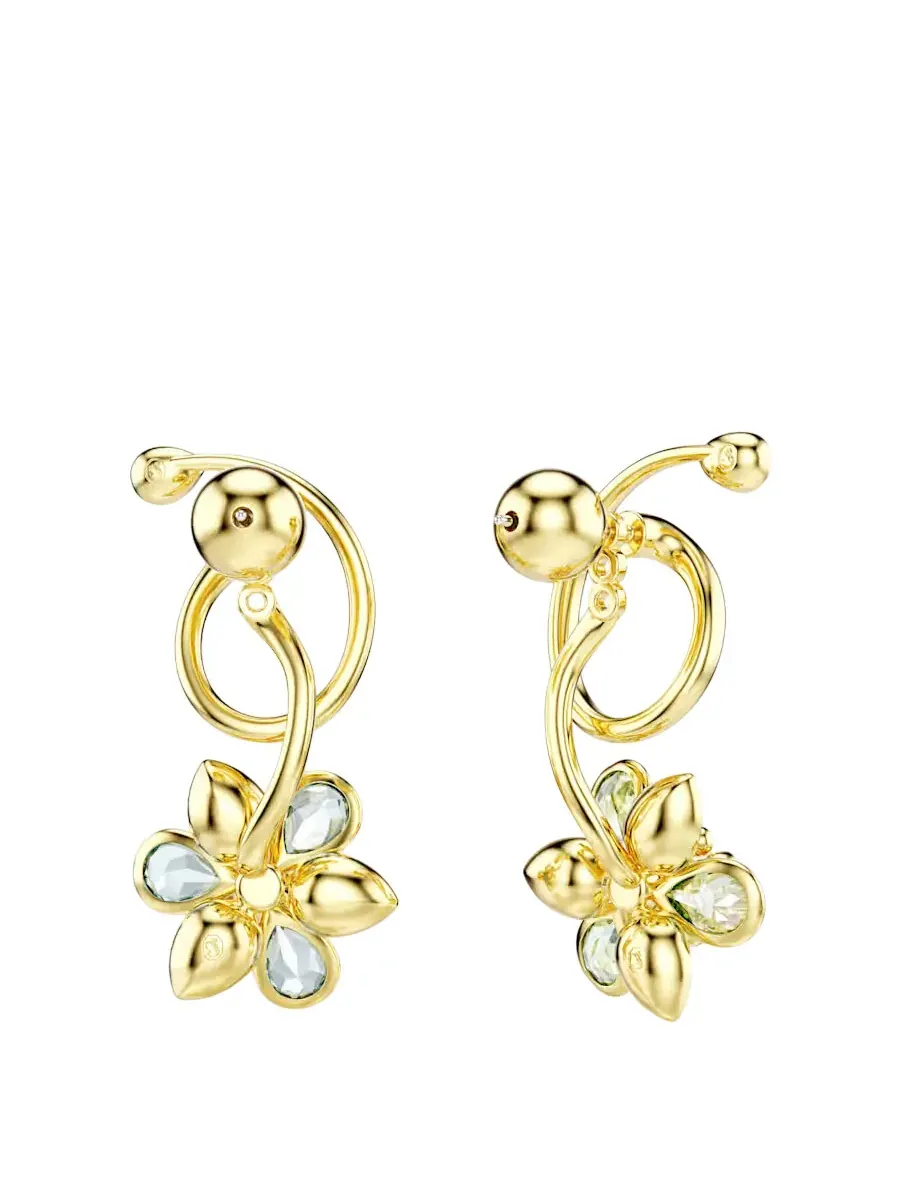 Асимметричные серьги-подвески Swarovski Idyllia — изображение 3 из 4, оттенок мульти