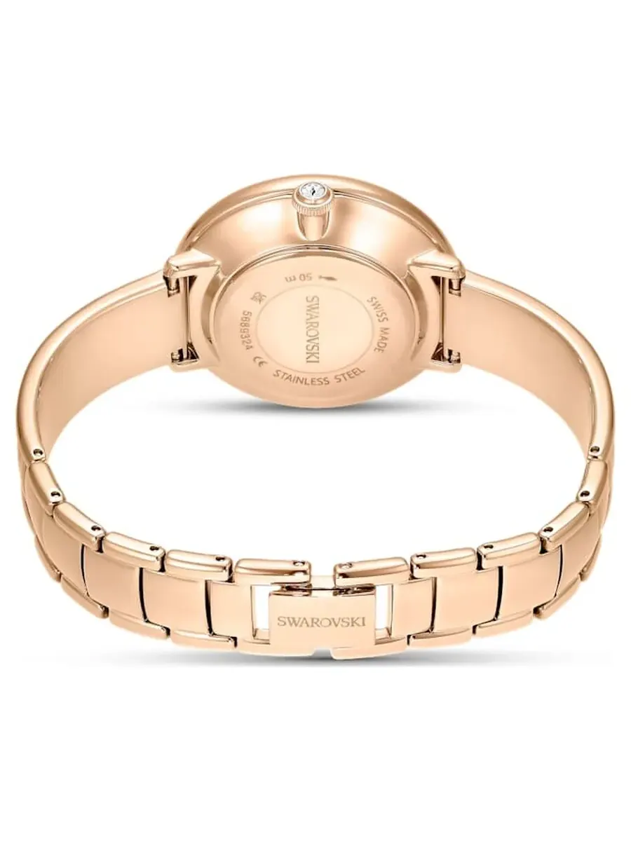 Женские часы Swarovski Crystalline с кварцевым механизмом, модель 5709816 — изображение 3 из 3, оттенок розовый золотистый
