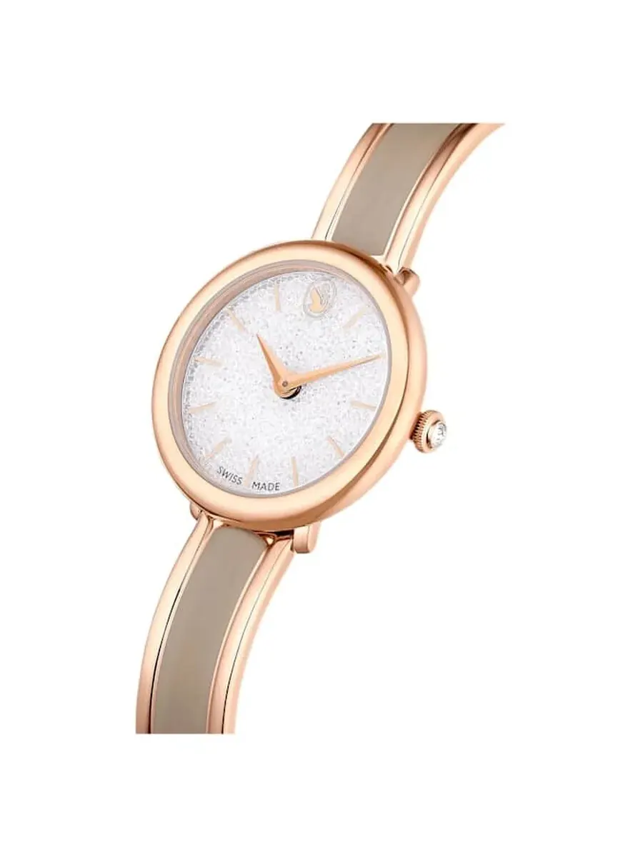 Женские часы Swarovski Crystalline с кварцевым механизмом, модель 5709814 — изображение 2 из 3, оттенок розовый золотистый