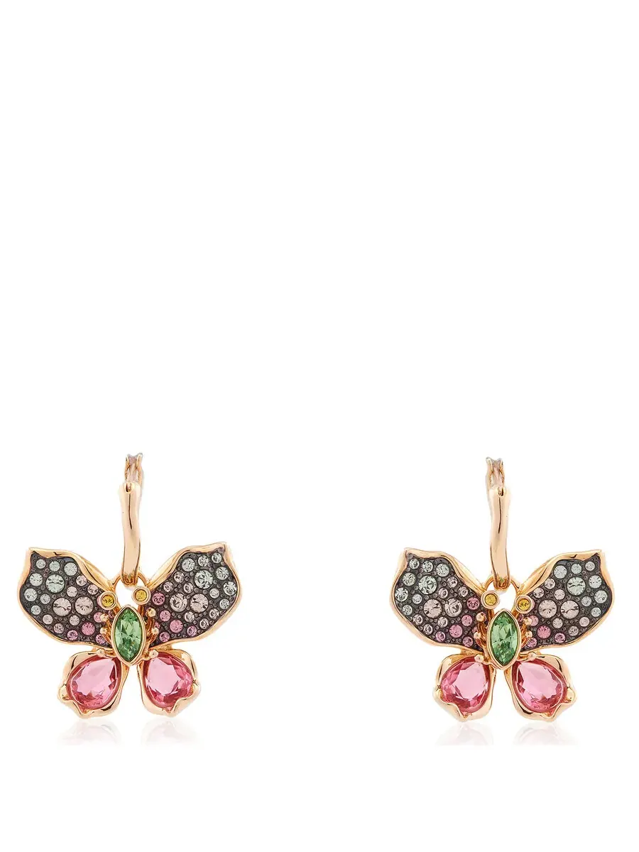 Серьги-подвески Swarovski Idyllia — изображение 1 из 4, оттенок мульти