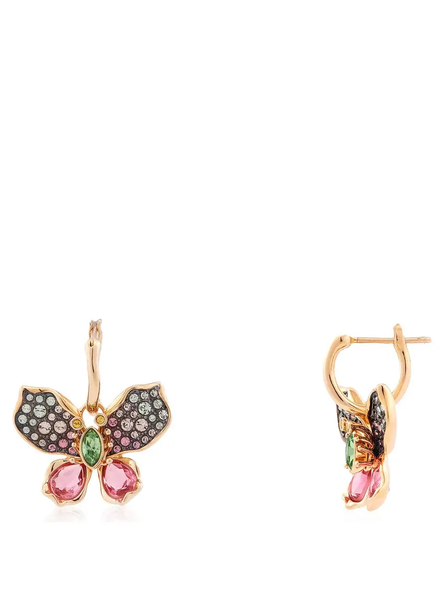 Серьги-подвески Swarovski Idyllia — изображение 3 из 4, оттенок мульти