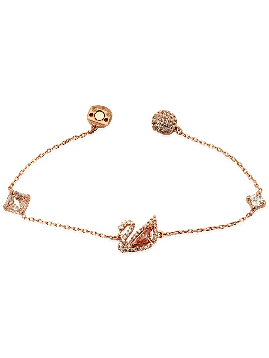 Браслет Swarovski Dazzling Swan — изображение 1 из 2, оттенок разноцветный