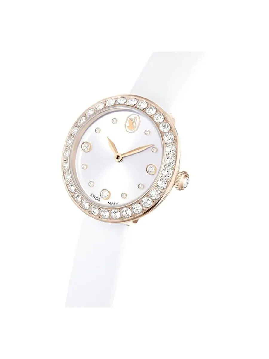 Женские часы Swarovski Matrix Tennis с кварцевым механизмом, серебристым циферблатом, артикул — изображение 2 из 3