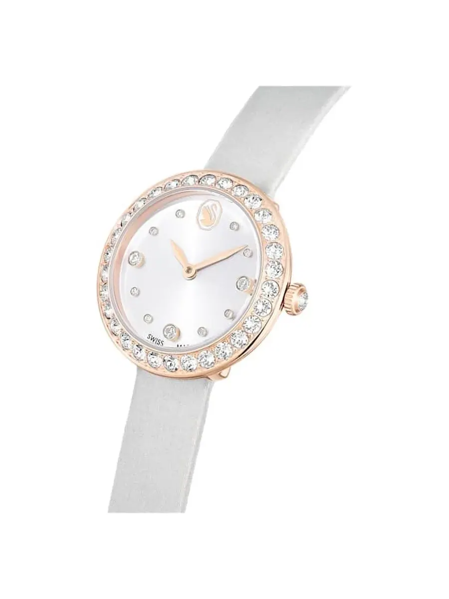 Женские часы Swarovski Matrix Tennis с кварцевым механизмом, кристаллы — изображение 2 из 4, оттенок розовый золотистый