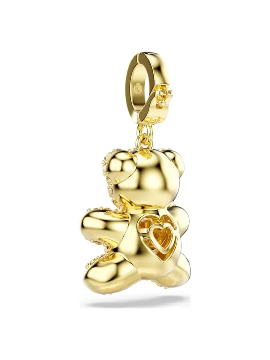Подвеска Swarovski Idyllia Teddy с разными огранками — изображение 2 из 2, оттенок золотистый