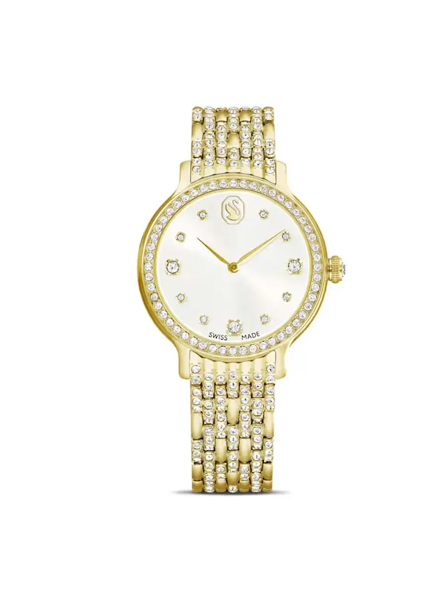 Женские часы Swarovski Imber из кварцевого хрусталя 5718169 — изображение 1 из 4, оттенок золотистый