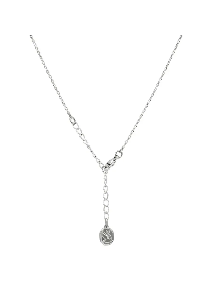Ожерелье Swarovski Millenia с огранкой восьмиугольником, ступенчатой огранкой — изображение 4 из 4, оттенок светло-голубой