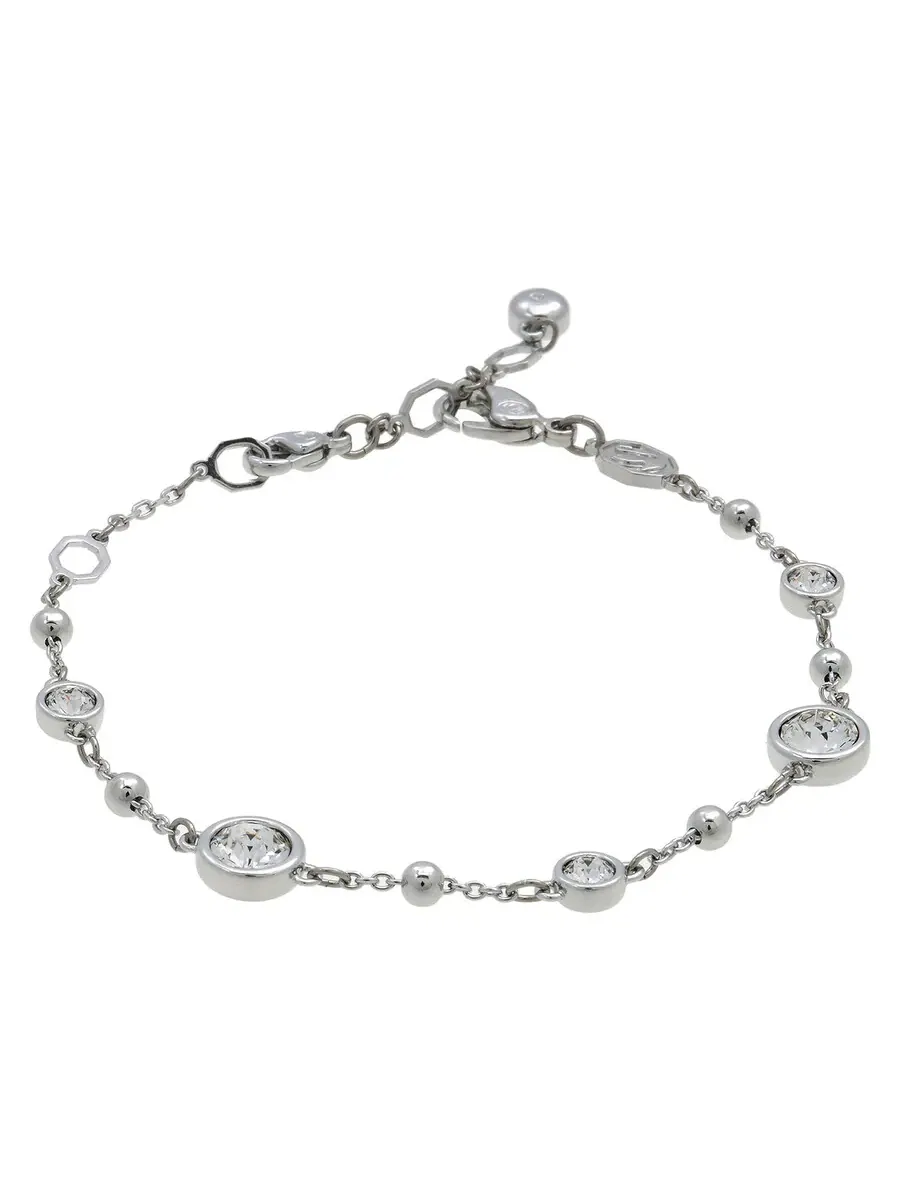 Браслет Swarovski Imber Soft Родий Блестящий Белый — изображение 1 из 4, оттенок серебристый