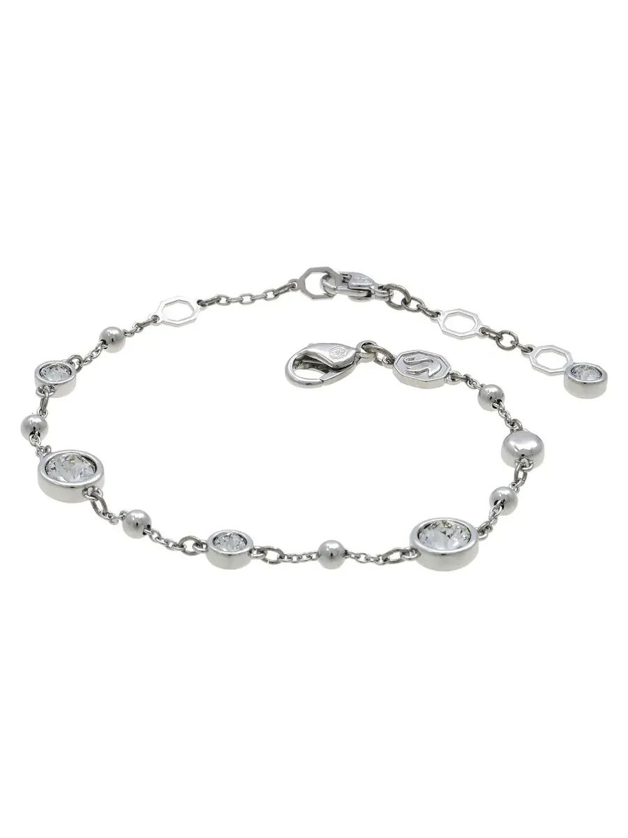 Браслет Swarovski Imber Soft Родий Блестящий Белый — изображение 4 из 4, оттенок серебристый
