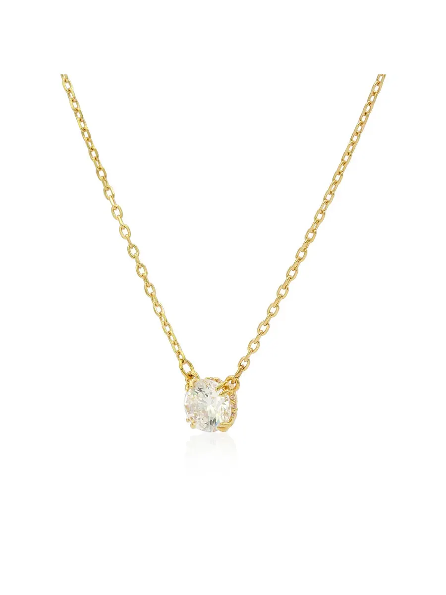 Женское подвесное ожерелье Swarovski Constella — изображение 3 из 4, оттенок золотистый-/белый