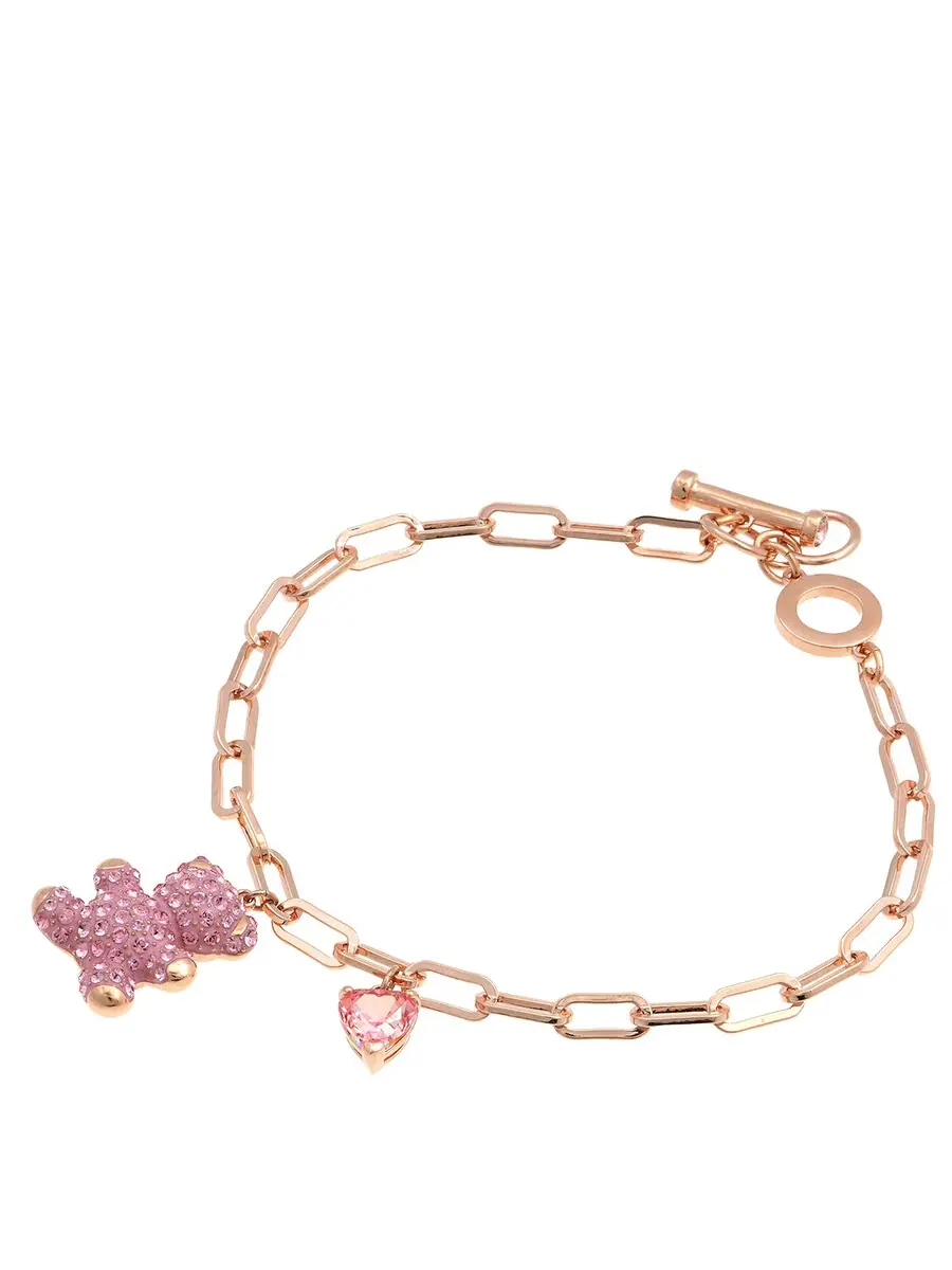 Браслет Swarovski «Розовый мишка» для женщин — изображение 3 из 4