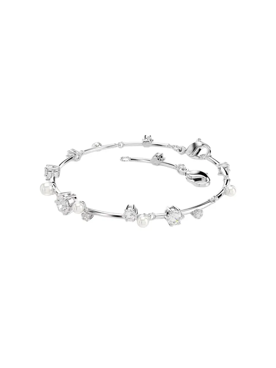 Браслет Swarovski Constella с круглым огранкой, размер средний — изображение 2 из 4, оттенок белый