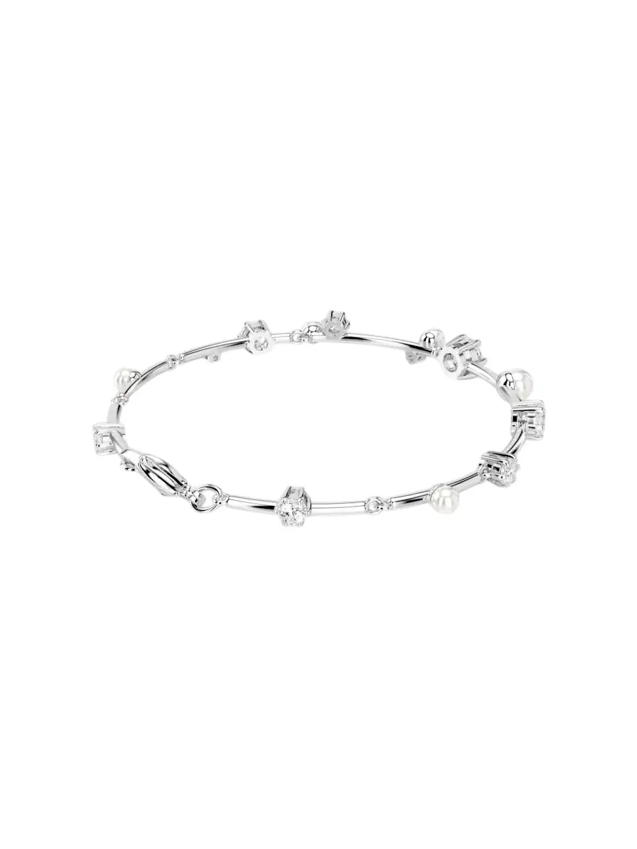 Браслет Swarovski Constella с круглым огранкой, размер средний — изображение 3 из 4, оттенок белый