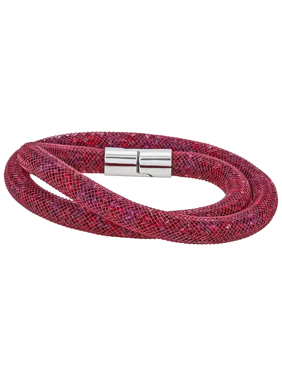 Браслет Swarovski Stardust с темно-красными кристаллами, артикул 5139748-S, маленький размер — изображение 4 из 6