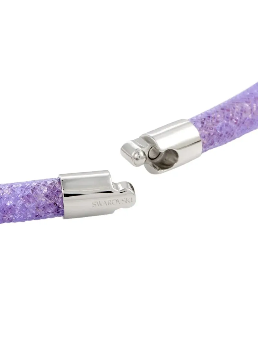 Браслет Swarovski Stardust Mauve двойной 5120044-M - Средний — изображение 3 из 7, оттенок мульти