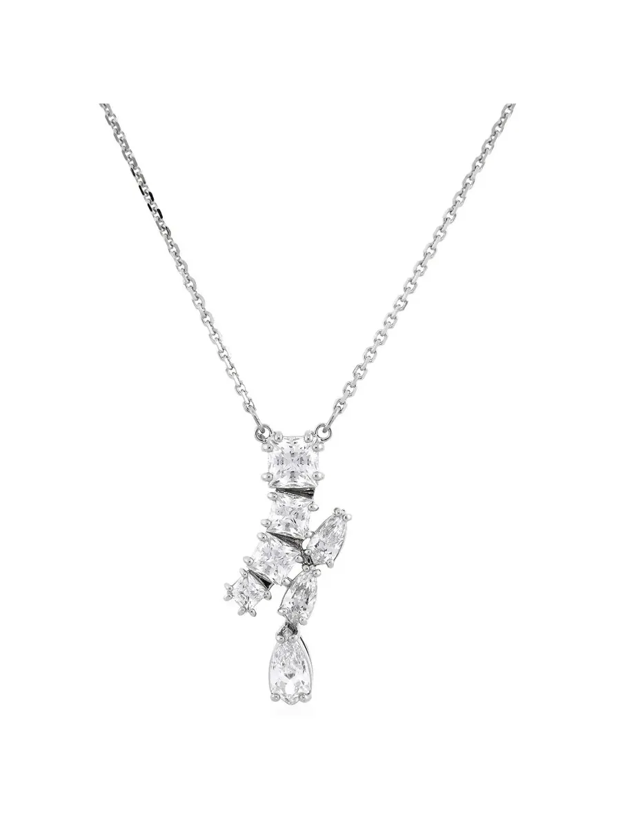 Подвеска Swarovski Matrix с мотивом, родиевое покрытие — изображение 3 из 5, оттенок серебристый