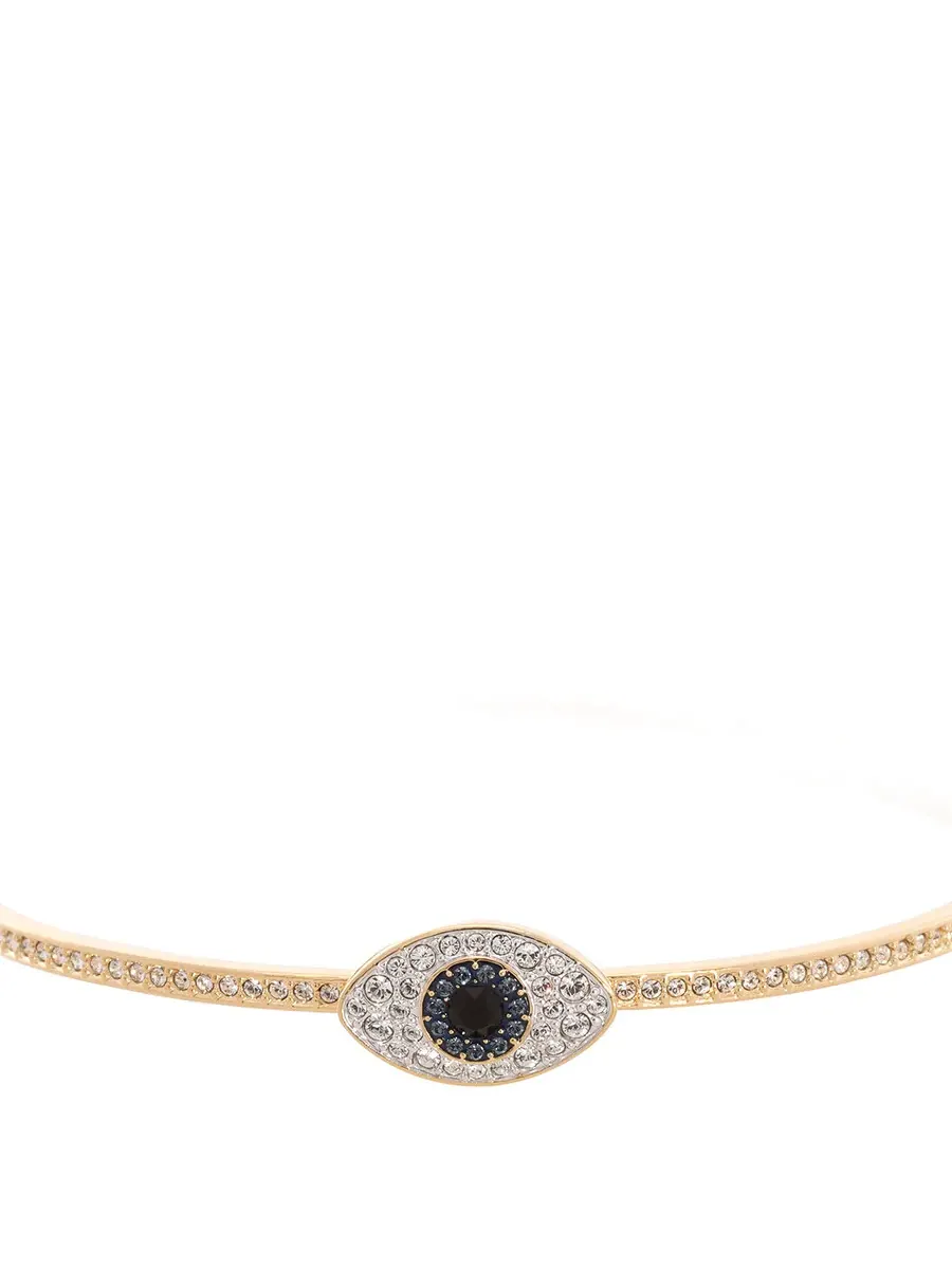 Браслет Swarovski Symbolica с сине-золотым оберегом от сглаза, размер средний — изображение 2 из 3, оттенок синий/золотистый