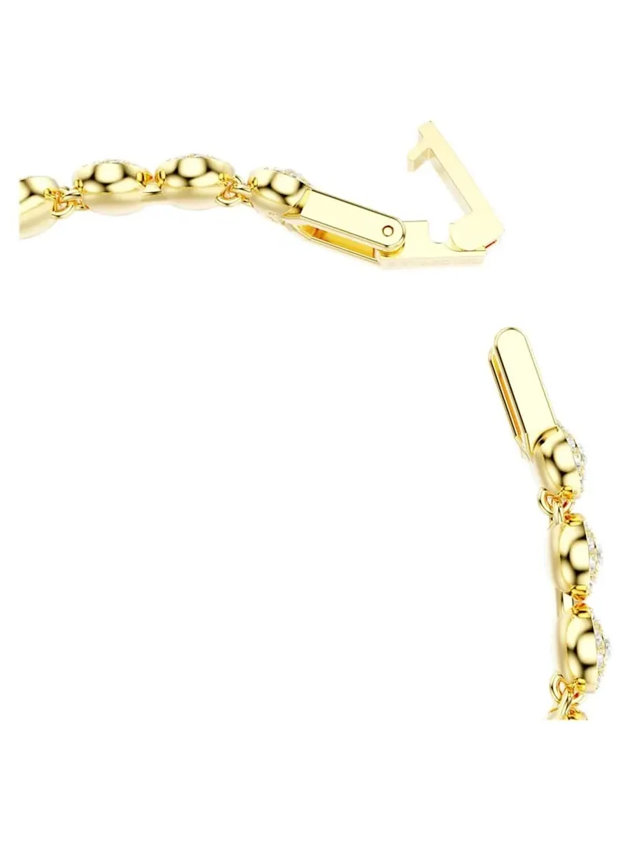 Набор кристаллов Swarovski Una с круглым срезом Angelic — изображение 4 из 5, оттенок белый/золотистый