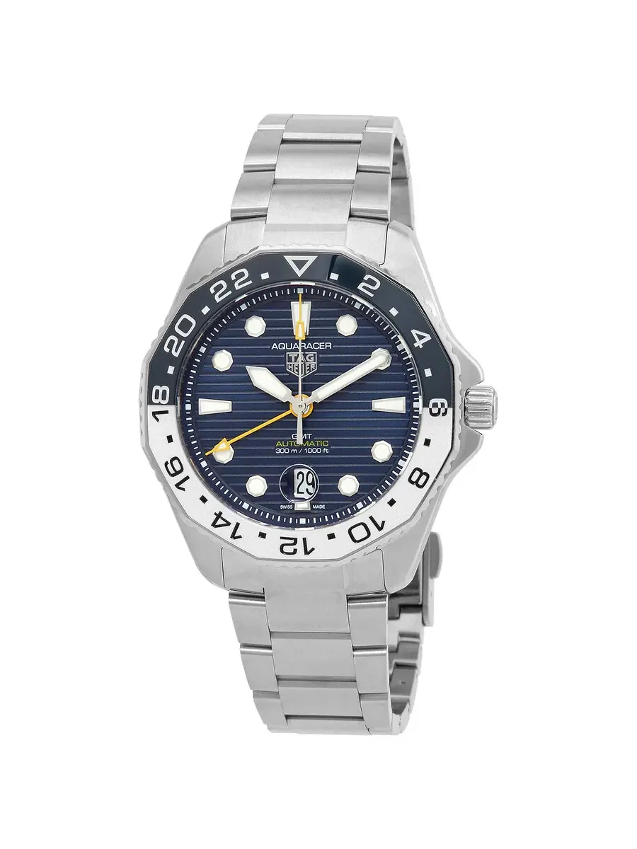 Мужские часы Tag Heuer Aquaracer Automatic с синим циферблатом WBP2010.BA0632 — изображение 1 из 4, оттенок синий белый
