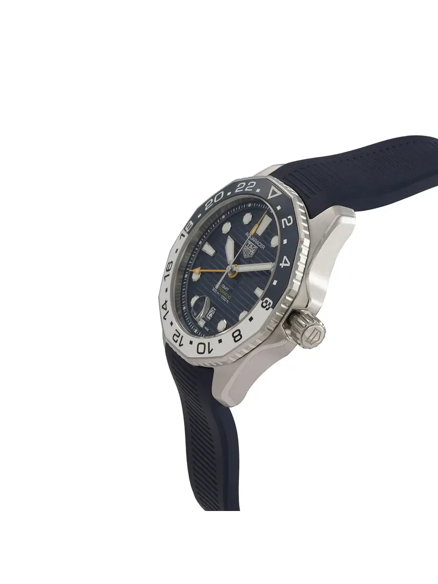 Мужские автоматические часы Tag Heuer Aquaracer с синим циферблатом WBP2010.FT6198 — изображение 2 из 4, оттенок белый синий