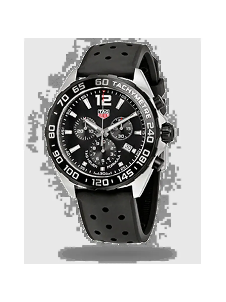 Мужские часы Tag Heuer Formula 1 Chronograph с черным циферблатом CAZ1010.FT8024 — изображение 4 из 4, оттенок черный