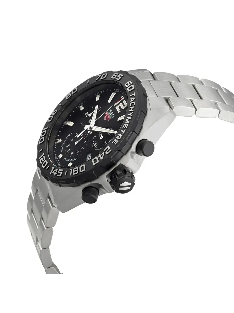 Мужские часы Tag Heuer Formula 1 Chronograph с черным циферблатом CAZ1010.BA0842 — изображение 2 из 3, оттенок черный