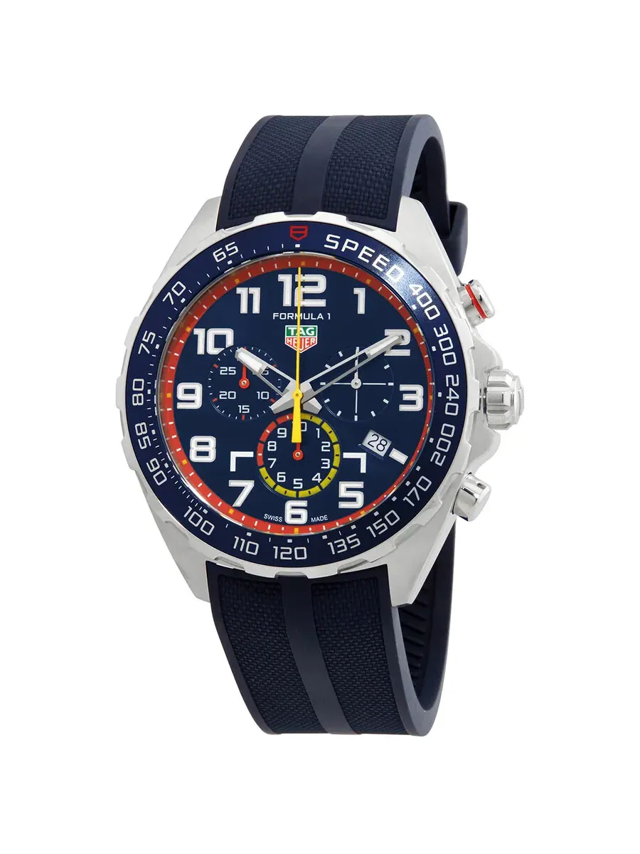 Мужские часы Tag Heuer Formula 1 Red Bull Racing Special Edition с хронографом, кварцевым — изображение 1 из 3
