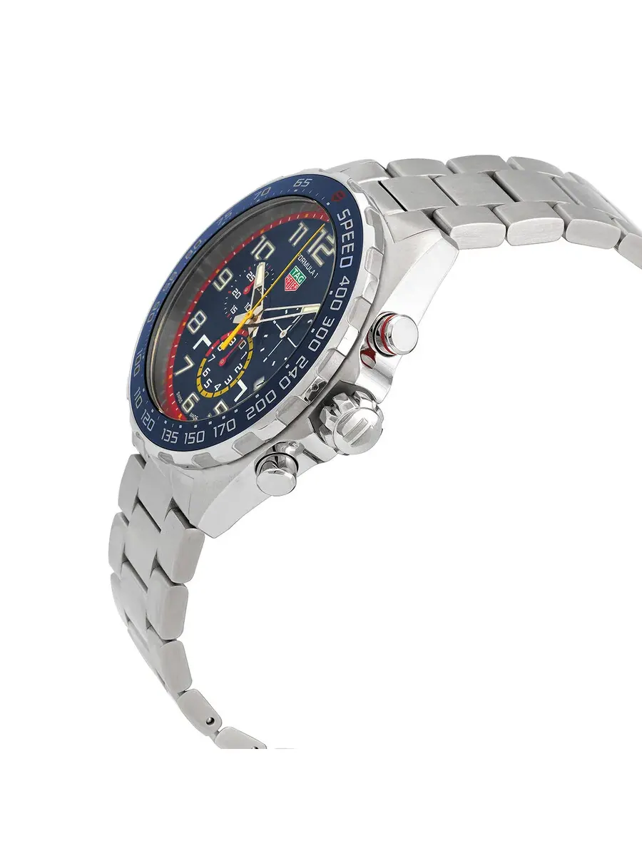 Мужские часы Tag Heuer Formula 1 X Red Bull Racing Special Edition Хронограф Кварцевые Синий — изображение 2 из 4