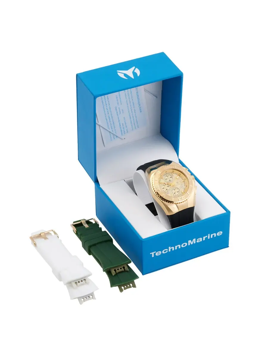 Мужские часы Technomarine Cruise с золотым циферблатом TM-124031 — изображение 4 из 4, оттенок золотистый