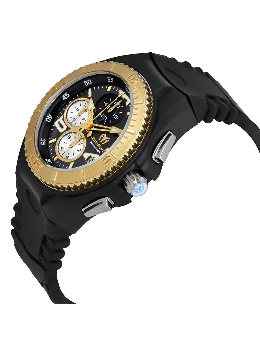 Женские часы TechnoMarine Cruise JellyFish Chronograph 115100 — изображение 2 из 3, оттенок желтый золотистый