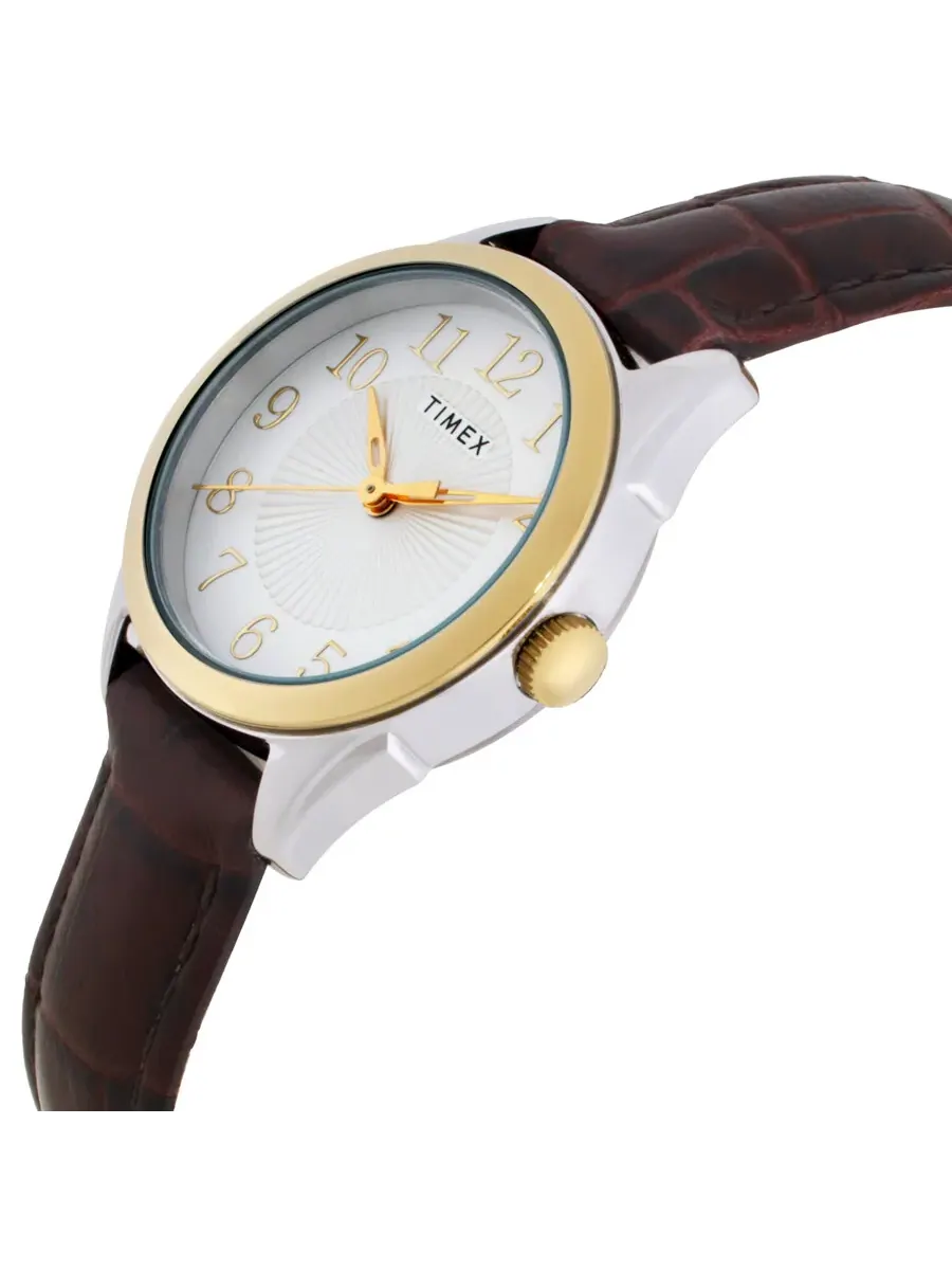 Женские часы Timex Briarwood с кварцевым механизмом, серебристым циферблатом TW2U68100 — изображение 2 из 3