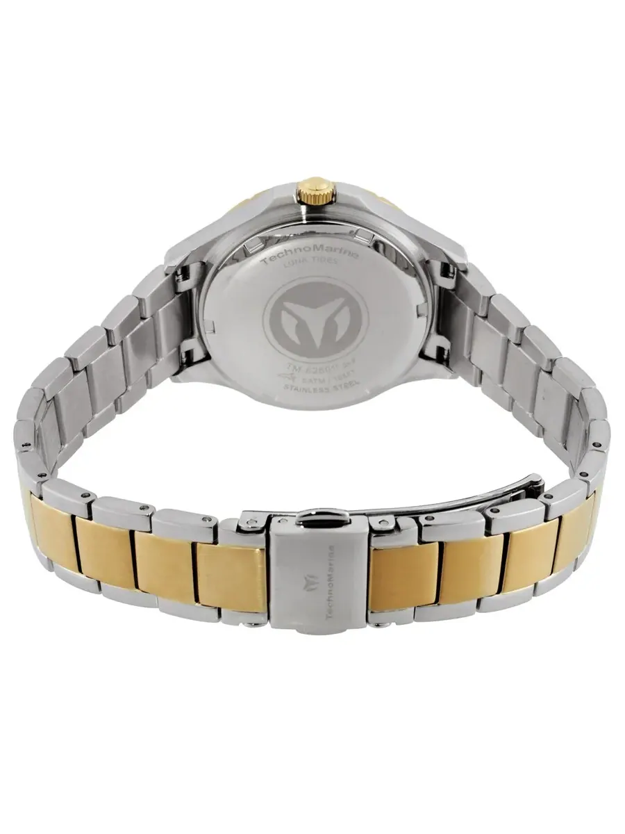 Женские часы Technomarine Luna с кварцевым кристаллом TM-826011 — изображение 3 из 3, оттенок золотистый