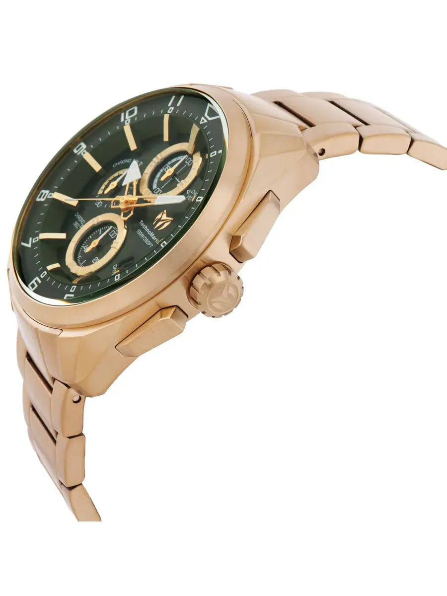Мужские часы Technomarine Ocean Chronograph Quartz TM-318131 — изображение 2 из 3, оттенок золотистый