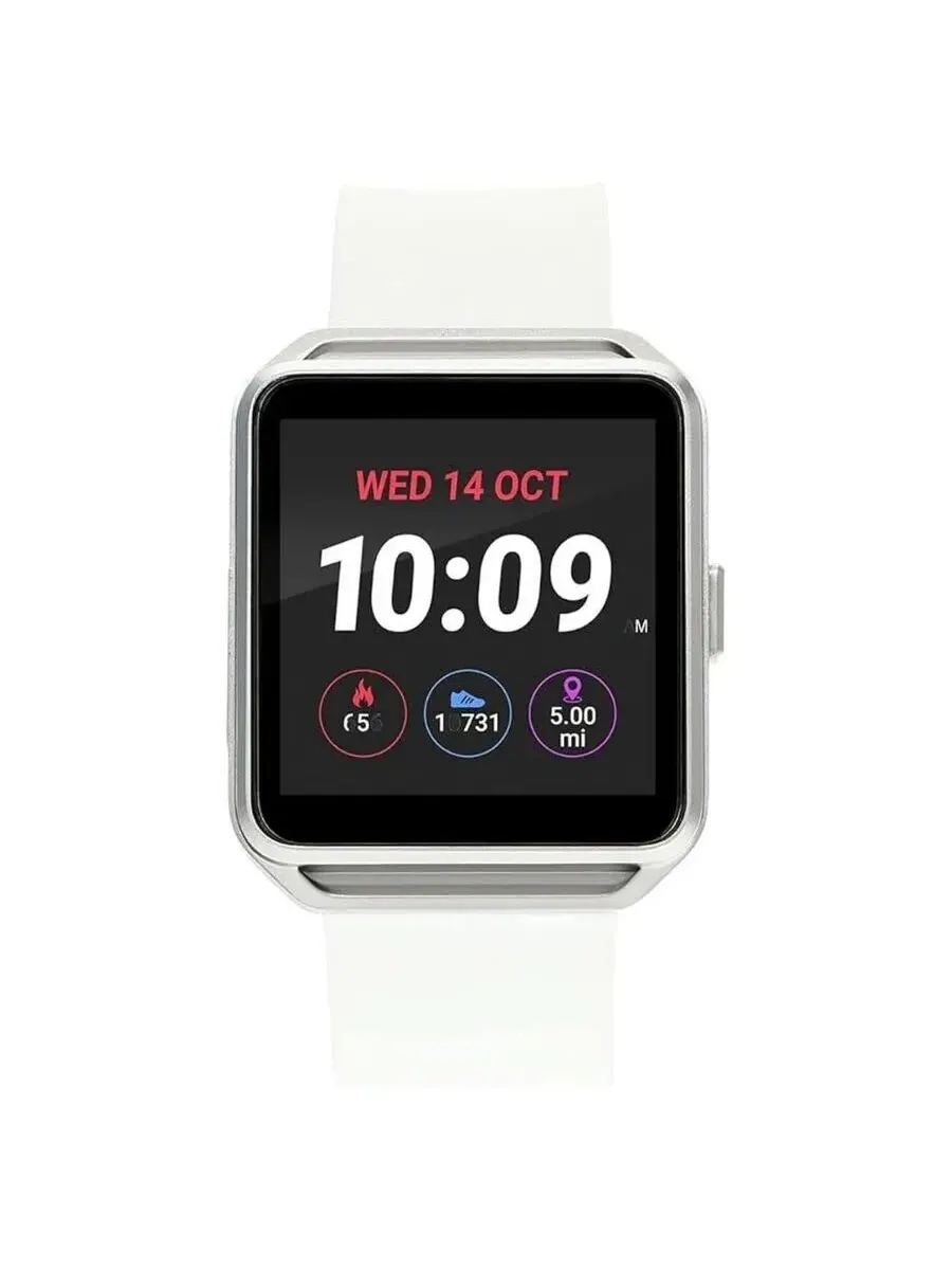 Мужские автоматические цифровые часы Timex Iconnect с черным циферблатом TW5M31400 — изображение 1 из 1, оттенок серебристый
