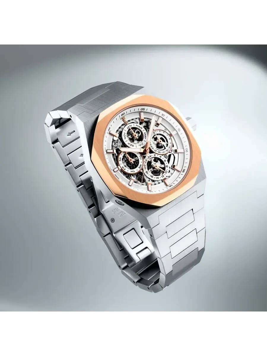 Мужские часы Thomas Earnshaw Drake Triple Calendar с белым циферблатом ES-8308-33 — изображение 3 из 3