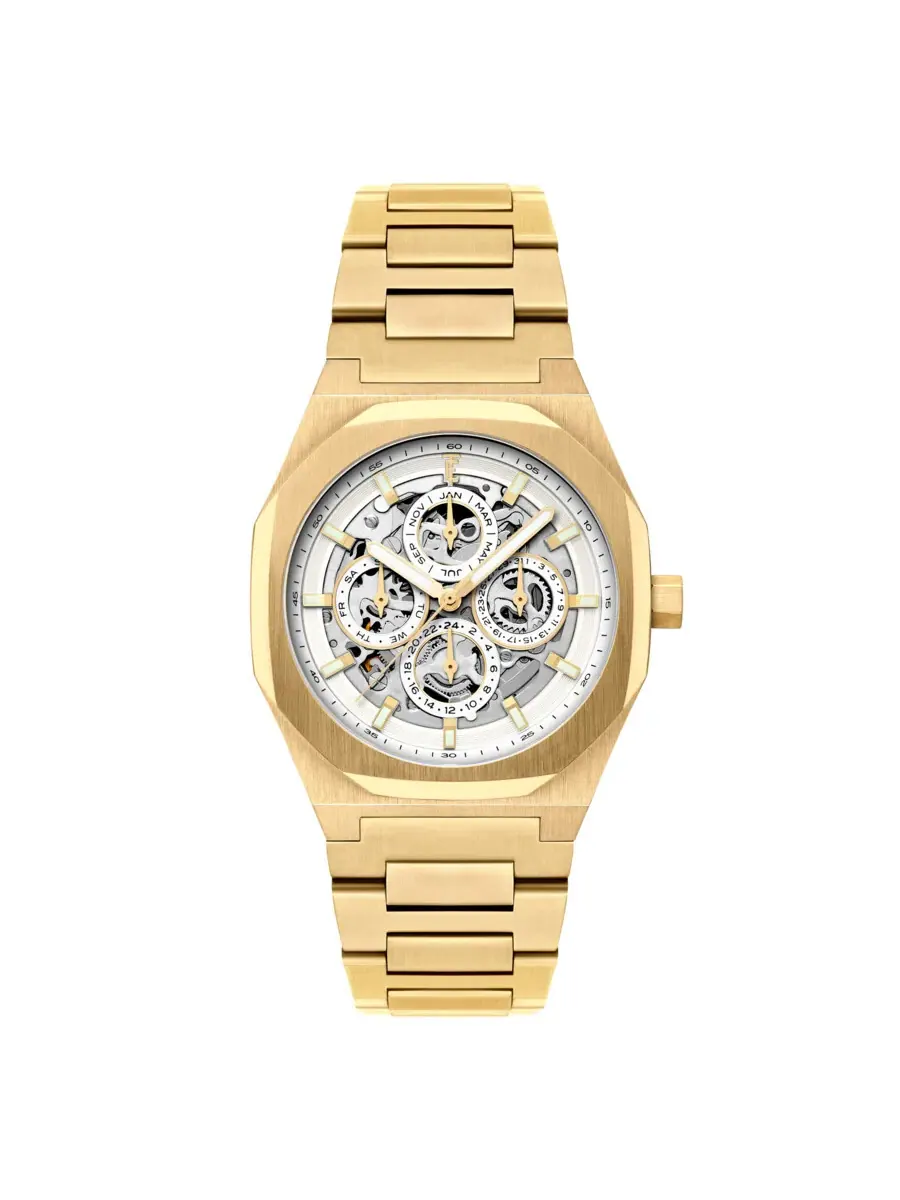 Мужские часы Thomas Earnshaw Drake Triple Calendar с белым циферблатом ES-8308-55 — изображение 1 из 3