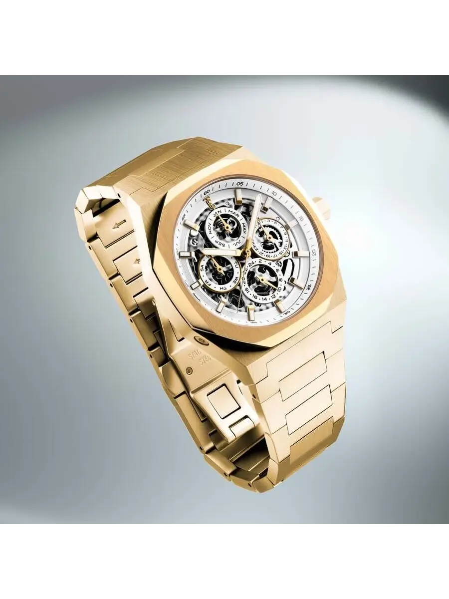 Мужские часы Thomas Earnshaw Drake Triple Calendar с белым циферблатом ES-8308-55 — изображение 3 из 3