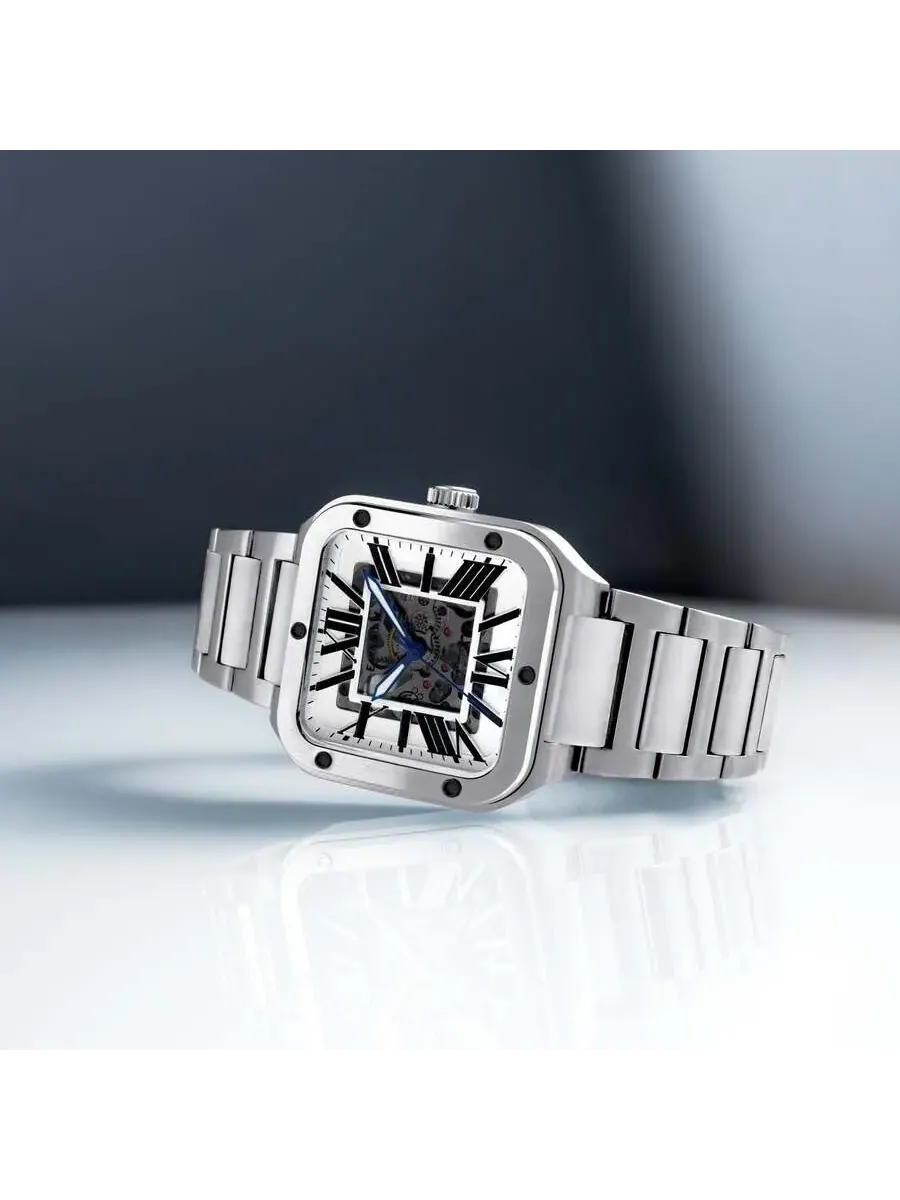 Мужские часы Thomas Earnshaw Lennox White Dial ES-8303-11 — изображение 3 из 3, оттенок серебристый