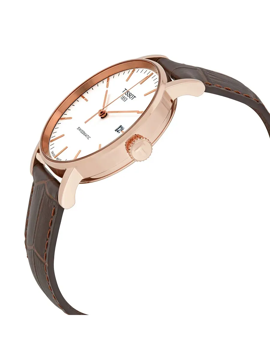 Мужские часы Tissot Everytime Swissmatic Automatic T109.407.36.031.00 — изображение 2 из 3, оттенок розовый золотистый