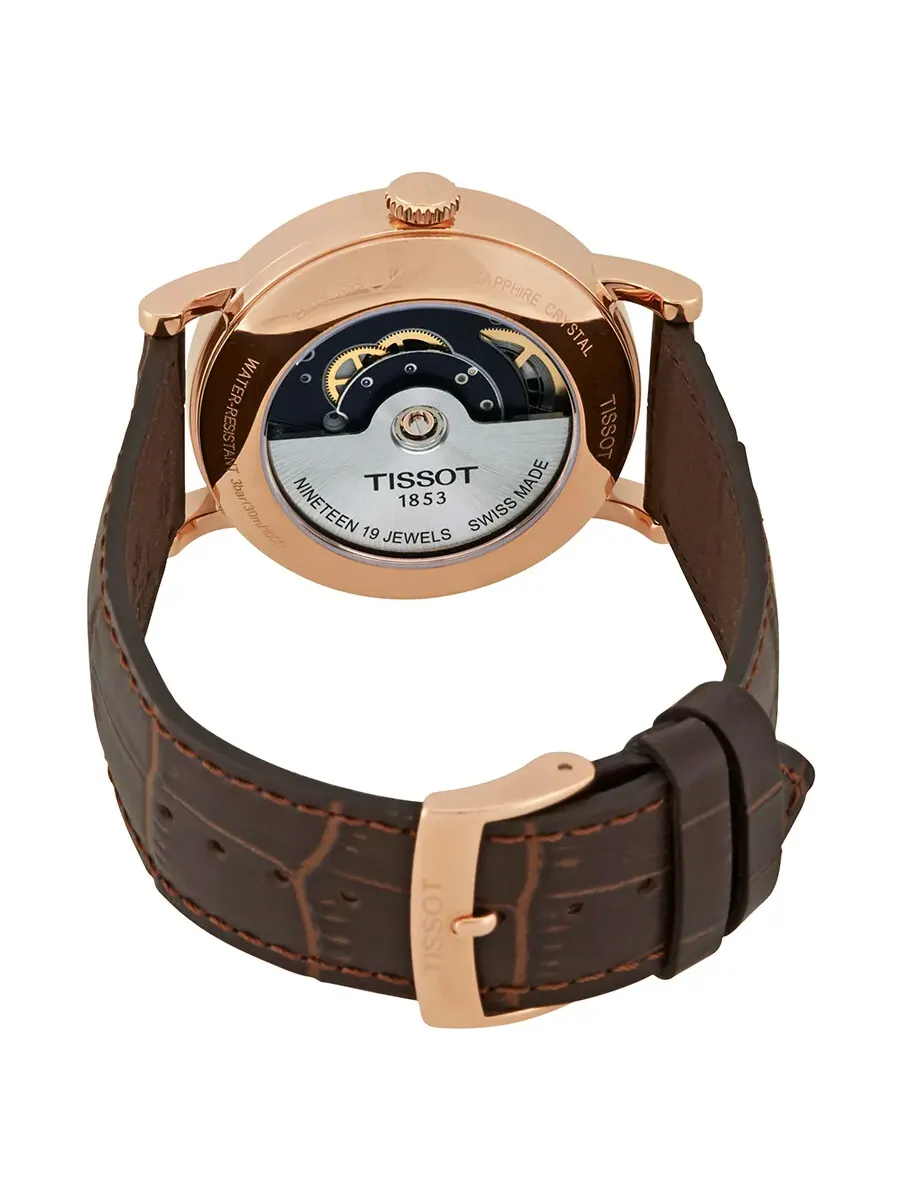 Мужские часы Tissot Everytime Swissmatic Automatic T109.407.36.031.00 — изображение 3 из 3, оттенок розовый золотистый