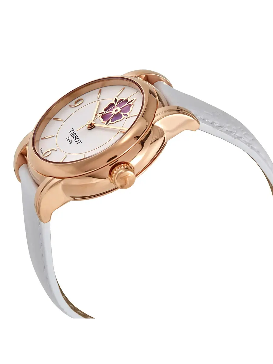 Женские часы Tissot Lady Heart Automatic с белым циферблатом T050.207.37.017.05 — изображение 2 из 5