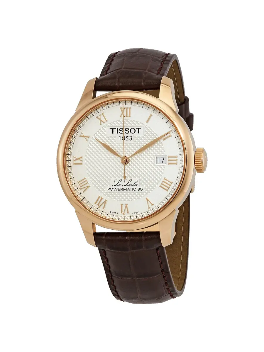 Мужские автоматические часы Tissot Le Locle с серебристым циферблатом T006.407.36.033.00 — изображение 1 из 3