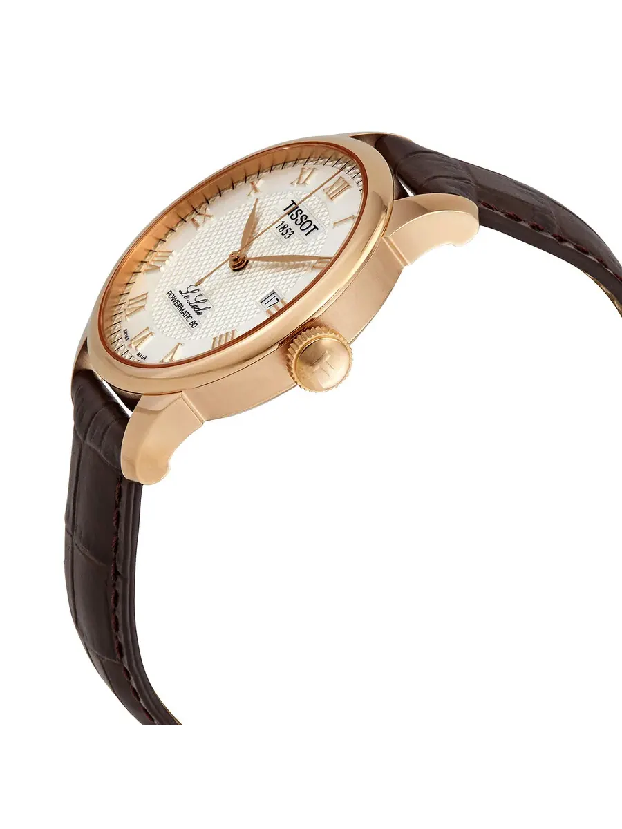 Мужские автоматические часы Tissot Le Locle с серебристым циферблатом T006.407.36.033.00 — изображение 2 из 3