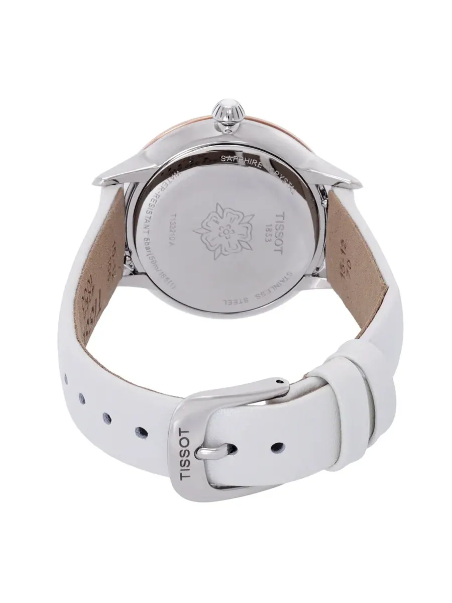 Женские кварцевые часы Tissot Odaci-T с серебристым циферблатом T133.210.26.031.00 — изображение 3 из 3