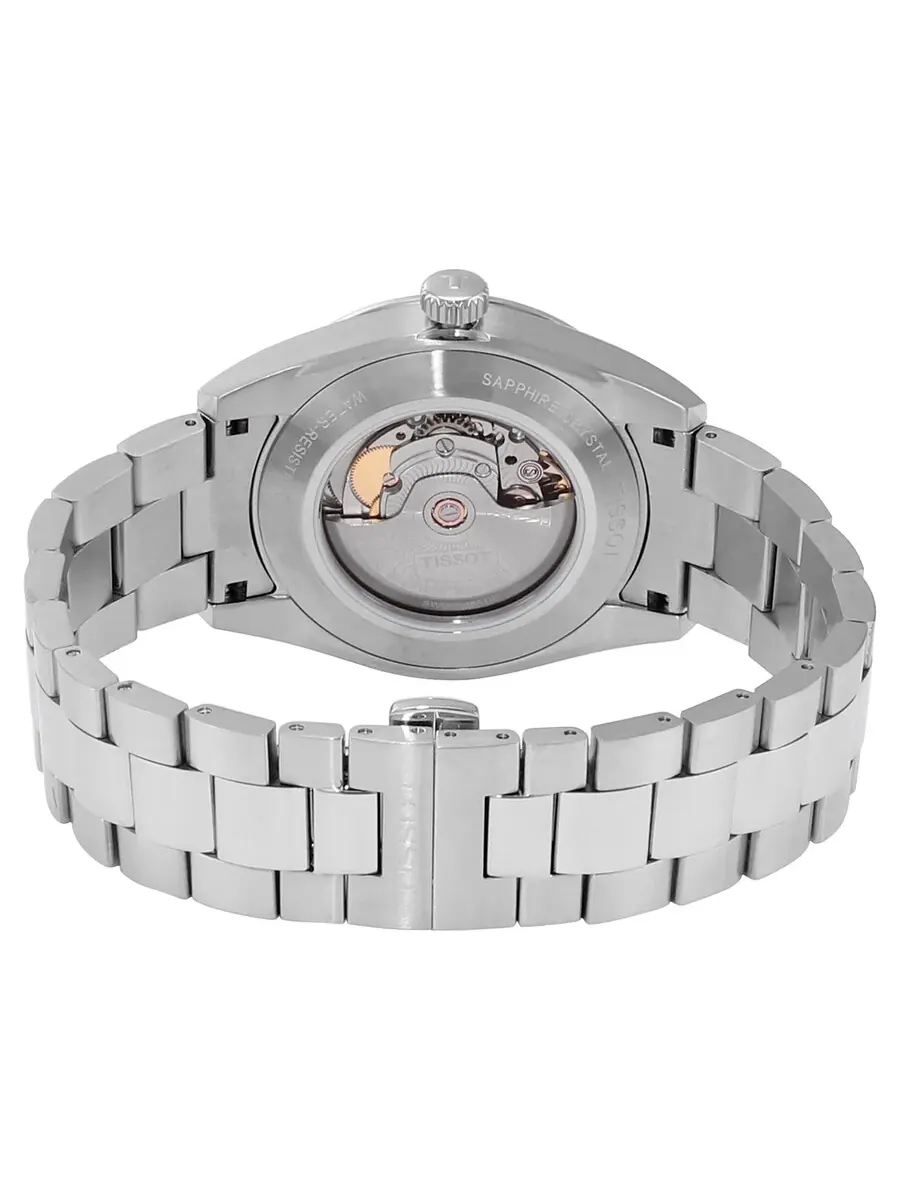 Мужские часы Tissot Gentleman Powermatic 80 Silicium с автоматическим механизмом — изображение 3 из 3, оттенок серебристый