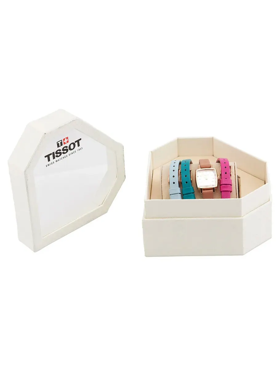 Женские часы Tissot Lovely Summer Quartz с серебристым циферблатом T058.109.36.031.01 — изображение 4 из 4
