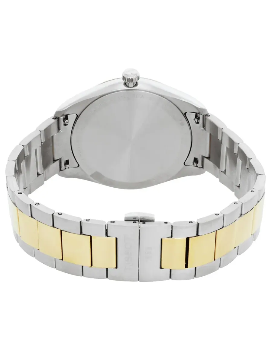 Мужские часы Tissot PR 100 Quartz с синим циферблатом, двухцветные T1504102204100 — изображение 3 из 3