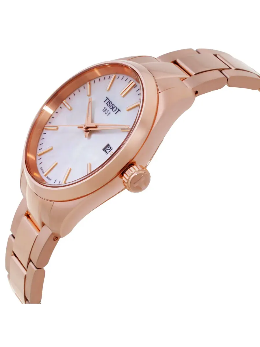 Женские кварцевые часы Tissot PR 100 T1502103311100 — изображение 2 из 3, оттенок розовый золотистый