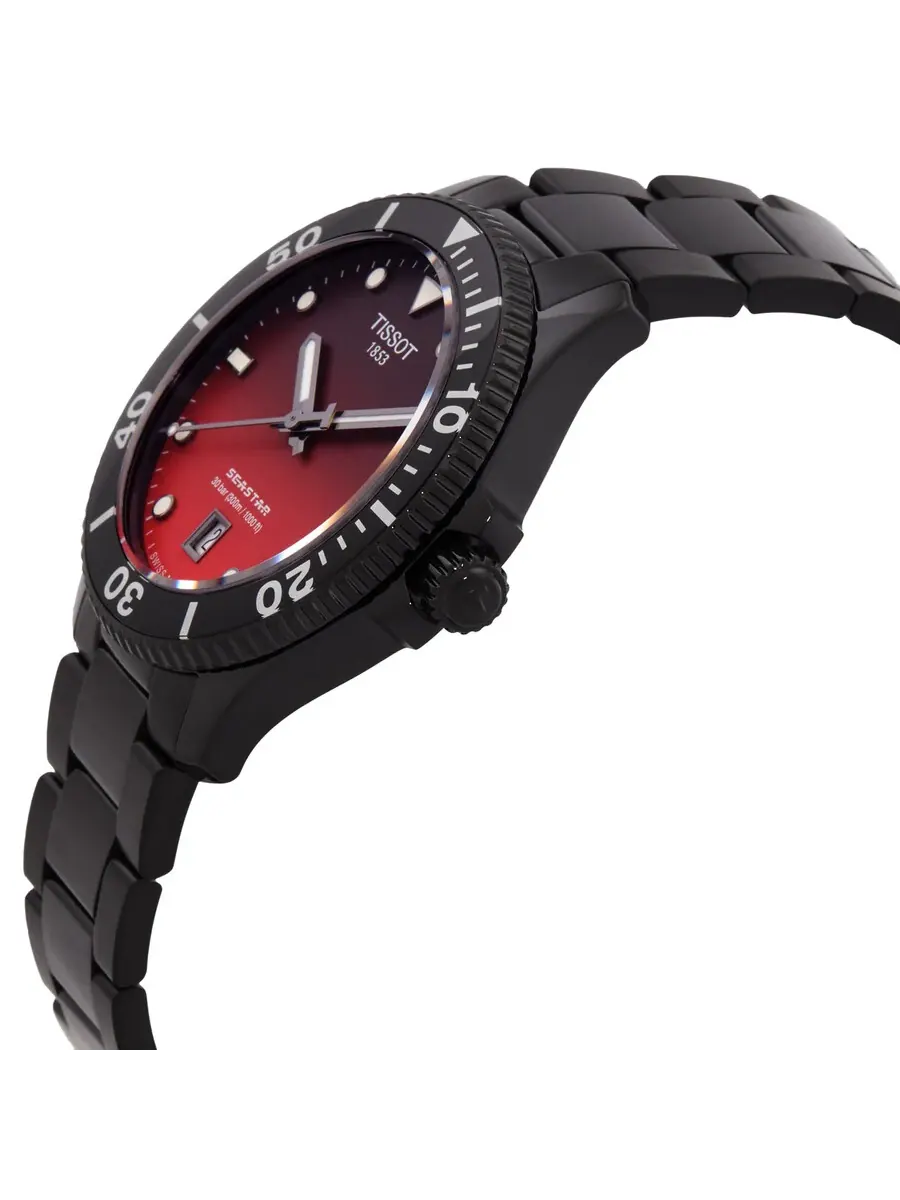 Мужские часы Tissot Seastar 1000 Quartz T1204103342100 — изображение 2 из 3, оттенок черный