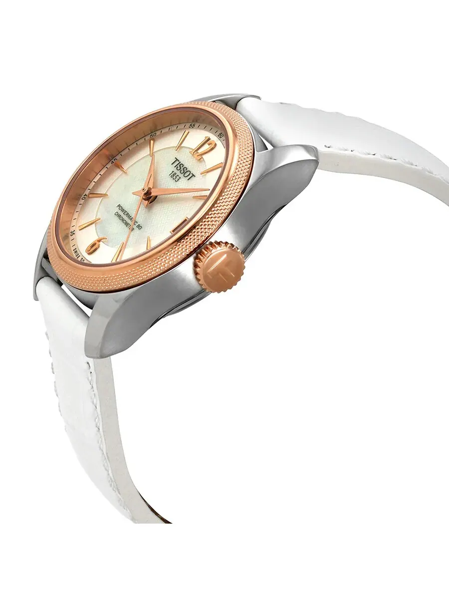Женские часы Tissot T-Classic Ballade Automatic с перламутровым циферблатом T108.208.26.117.00 — изображение 2 из 3